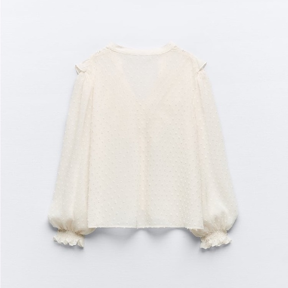 Zara Ruffled Blouse - Picture 2 of 3